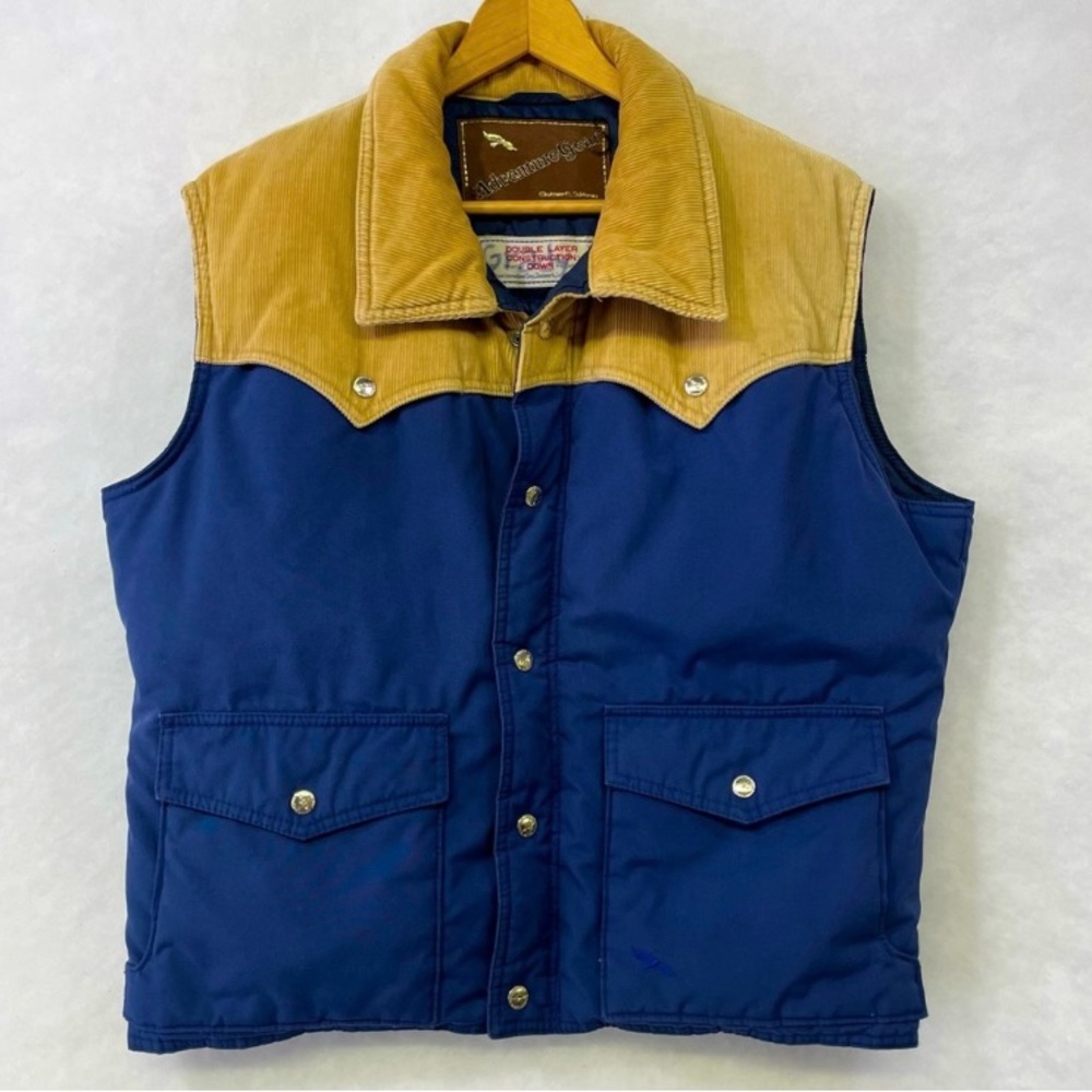 Vintage Down 70’s Style Vest